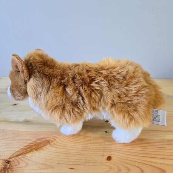 Wildlife Adventures Corgi Dog Plush 2017 Evergreen Stuffed Animal Toy - Picture 3 of 10